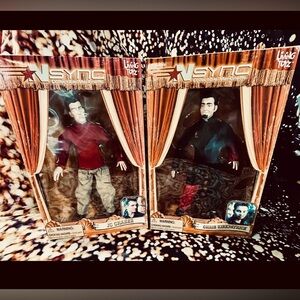 NSYNC JC Chasez, Chris Kirkpatrick vintage collection